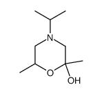 2-Morpholinol,2,6-dimethyl-4-(1-methylethyl)-(9CI) Structure