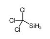 trichloromethylsilane Structure