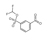 difluoromethyl 3-nitrobenzenesulfonate Structure