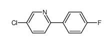 5-chloro-2-(4-fluorophenyl)pyridine结构式