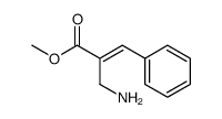 2-aminomethyl-3-phenylacrylic acid methyl ester Structure