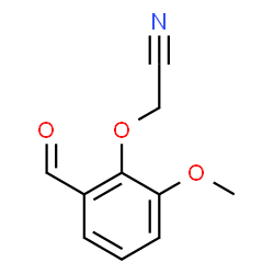 2-(2-FORMYL-6-METHOXYPHENOXY)ACETONITRILE picture