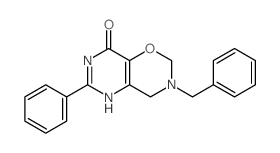 3-Benzyl-6-phenyl-3,4-dihydro-2H-pyrimido(4,5-e)(1,3)oxazin-8-ol picture