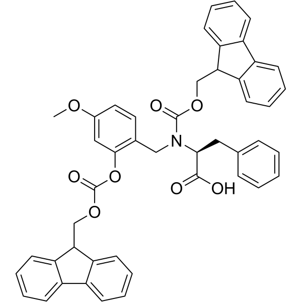 Fmoc-(FmocHmb)Phe-OH picture