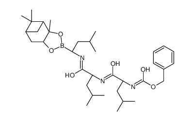 Z-LEU-LEU-BOROLEU-PINANEDIOL (MG261) Structure