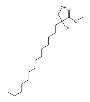 methyl (2S)-2-hydroxy-2-(hydroxymethyl)hexadecanoate Structure