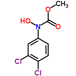 Methyl (3,4-dichlorophenyl)hydroxycarbamate结构式