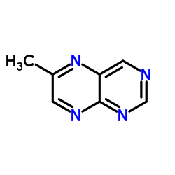 Pteridine, 6-methyl- (8CI,9CI) structure