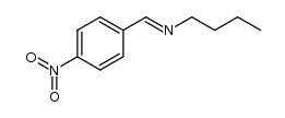 N-(4-nitrophenylmethylidene)-n-butylamine结构式