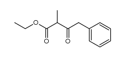 ethyl 2-methyl-3-oxo-4-phenylbutanoate Structure