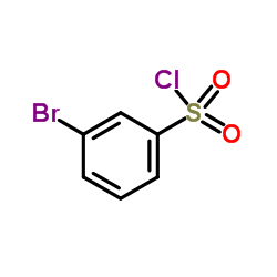 3-Bromobenzenesulfonyl chloride Structure