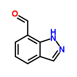 1H-吲唑-7-甲醛图片