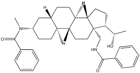 N-[(20S)-18-Benzoylamino-20-hydroxy-5α-pregnan-3β-yl]-N-methylbenzamide picture