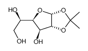 1,2-O-Isopropylidene-a-D-glucofuranose Structure