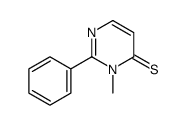 4(3H)-Pyrimidinethione,3-methyl-2-phenyl- Structure