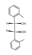 meso-1,2-bis(2-methylphenyl)ethane-1,2-diol结构式