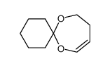 7,12-Dioxaspiro(5,6)dodec-8-en Structure