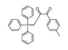 1-(4-methylphenyl)-3-(triphenyl-λ5-phosphanylidene)propane-1,2-dione Structure