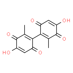 5,5'-Dihydroxy-3,3'-dimethyl-2,2'-bi(1,4-benzoquinone) picture