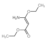 ethyl 3-amino-3-ethoxy-prop-2-enoate Structure