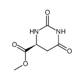 L-Hydroorotsaeuremethylester Structure