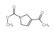 1H-Pyrrole-1-carboxylic acid, 3-acetyl-2,5-dihydro-, methyl ester (9CI)结构式