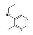 N-ethyl-4-methylpyrimidin-5-amine结构式