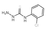 4-2-氯苯基-3-胺基硫脲结构式