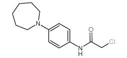 N-[4-(azepan-1-yl)phenyl]-2-chloroacetamide Structure