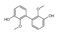 3-(3-hydroxy-2-methoxyphenyl)-2-methoxyphenol Structure