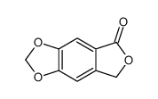 5H-furo[3,4-f][1,3]benzodioxol-7-one structure