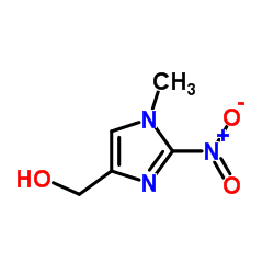 1H-Imidazole-4-methanol, 1-methyl-2-nitro- (9CI) structure