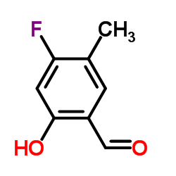 4-氟-2-羟基-5-甲基苯甲醛图片