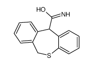 6,11-dihydrobenzo[c][1]benzothiepine-11-carboxamide结构式