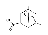 1,3,5-Trimethyladamantyl-7-carboxylic acid chloride结构式