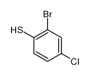 2-bromo-4-chlorobenzenethiol Structure