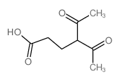 4-acetyl-5-oxo-hexanoic acid结构式