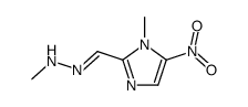 1-methyl-5-nitro-1H-imidazole-2-carbaldehyde methylhydrazone Structure