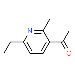 Ethanone, 1-(6-ethyl-2-methyl-3-pyridinyl)- (9CI) structure