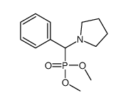 1-[dimethoxyphosphoryl(phenyl)methyl]pyrrolidine Structure