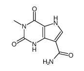 1-Methyl-9-deazaxanthine-9-carboxamide结构式