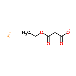 Potassium monoethyl malonate Structure