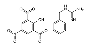 2-benzylguanidine,2,4,6-trinitrophenol Structure