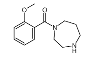 1,4-diazepan-1-yl-(2-methoxyphenyl)methanone结构式