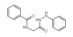 Glycine, N-benzoyl-,2-phenylhydrazide picture