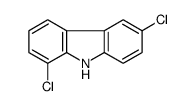 1,6-dichloro-9H-carbazole结构式