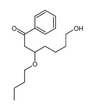 3-butoxy-7-hydroxy-1-phenylheptan-1-one结构式