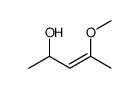 4-methoxypent-3-en-2-ol结构式