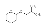 2H-Pyran,3,4-dihydro-2-(2-methylpropoxy)- structure