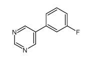 5-(3-Fluorophenyl)pyrimidine structure